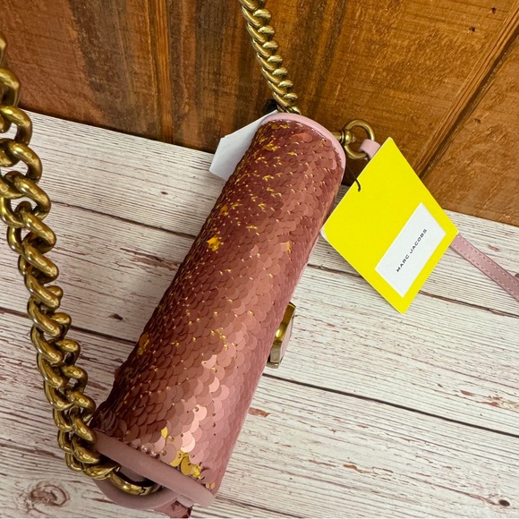 Marc Jacobs The Mini J Sequin Shoulder Bag - Picture 4 of 8